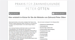 Desktop Screenshot of praxis-otten-ffm.de